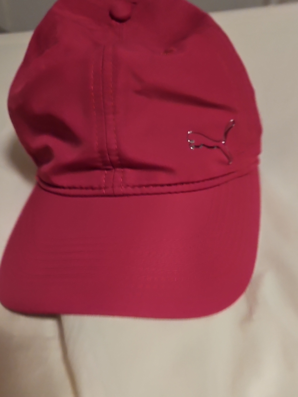 Puma Womens Bright Pink Sport Cap